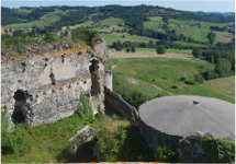 Vue exterieur à partir de la tour de Guêt